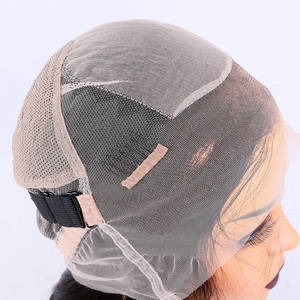 Perruques full lace wig cheveux humains, perruques cheveux vierges, ondulées, <span class=keywords><strong>film</strong></span> HD transparent, couleur glace blanc blond, perruques en soie personnalisée - Product Image 6