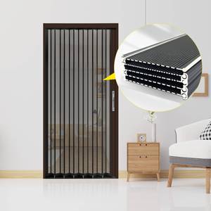 มุ้งกันแมลงกันยุงสไตล์ยุโรปประตูแม่เหล็กเสริมแม่เหล็กกันยุง - Product Image 6