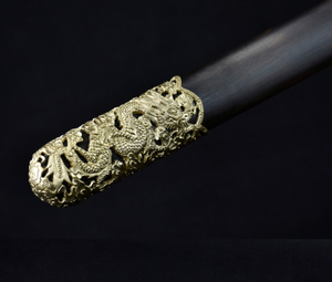 Han <strong>Sword</strong> Feather Patterned Hardened <strong>Dragon</strong> king <strong>Sword</strong> - Product Image 4