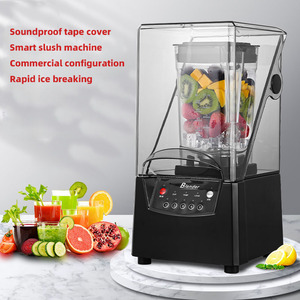 Export Heavy Duty Commercial Blender Household Food Machine Wall Ice Breaker Smoothie Fruit <b>Juicer</b> Blender With Enclosures ZJ-S6 - Product Image 5