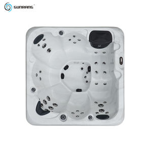Sunrans lüks akrilik açık jakuzi 6 kişi satılık Massage kontrollü masaj sıcak küvet - Product Image 2
