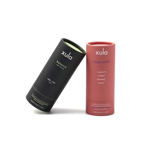 100% Biodegradable Recyclable Cardboard Cylinder <b>Boxes</b> Custom Logo UV Coating Paper Tube Packaging Perfume - Product Image 4