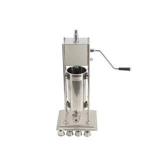 China Factory supply stainless steel adjustable automatic Churros machine, professional Churros maker with Hollow Churro Nozzle