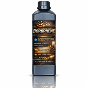GRAPHONEXBOROPHENE เทคโนโลยีนาโนรุ่นใหม่สำหรับปกป้องยานยนต์ ความทนทาน 10 ปี ผิวเคลือบกันน้ำ หนา 60 ไมครอน ค่า pH 2-12 สำหรับรถยนต์ - Product Image 1