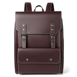 Custom Pu <b>Leather</b> Laptop <b>Backpack</b> <b>Men</b> Large Capacity School <b>Backpacks</b> College School Bags <b>Backpack</b> - Product Image 2