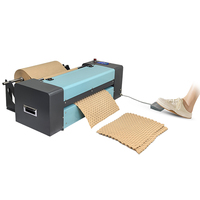 Machine à coussinets à bulles en papier flexible Aircosan 430 mm pour articles d'aromathérapie avec solution biodégradable et fonctionnement automatique