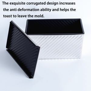 Molde para Pan <span class=keywords><strong>de</strong></span> Aluminio con Diseño <span class=keywords><strong>de</strong></span> Ondas Doradas <span class=keywords><strong>de</strong></span> <span class=keywords><strong>1000</strong></span> <span class=keywords><strong>Gramos</strong></span>, Calidad Comercial, <span class=keywords><strong>Precio</strong></span> <span class=keywords><strong>de</strong></span> Fábrica, para Pan Tostado - Product Image 5