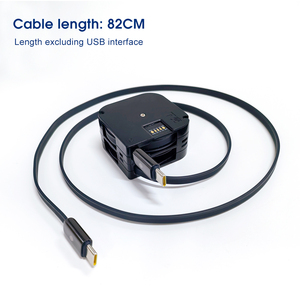 สายชาร์จซิงค์ข้อมูล USB 2.0 ความยาว 82 ซม. แบบยืดหดอัตโนมัติ สาย Type-C ใช้ได้กับโทรศัพท์มือถือและแท็บเล็ต - Product Image 2