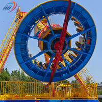 Manège Pendule Géant pour Parc d'Attractions, Rotation à 360 Degrés, Machine à Balançoire pour Parc Extérieur