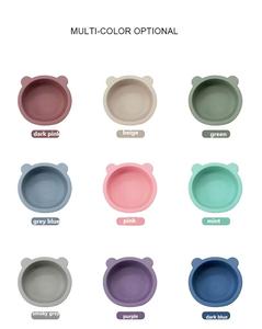 Ensemble de vaisselle pour bébé en silicone de haute qualité, durable, sûr, sans BPA, étanche, en forme de crabe, pour l'alimentation et l'apprentissage des enfants, pour les collations et les repas à la maison - Product Image 6