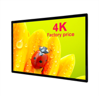 Profesyonel üretici ücretsiz cms lcd ekran video oynatıcı reklam akıllı ekran duvar montaj dijital tabela totem