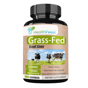 Good Quality Grass Fed Beef Liver Capsules with Hyaluronic Acid Strengthen Immunity Support Heart Health Capsules Nutritional - Product Image 1