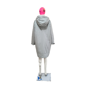Abrigo de <span class=keywords><strong>baño</strong></span> impermeable personalizado para hombres y adultos, bata de parque de manga larga, diseño tropical moderno, chaqueta impermeable moderna antimicrobiana - Product Image 6