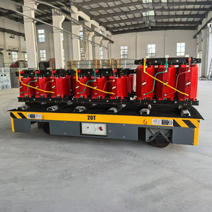 Accu-aangedreven 20T elektrische bestuurbare transportwagen met 360 graden besturing voor het hanteren van transformatoren - Product Image 5