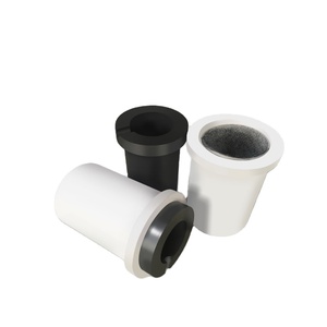 بوتقة كوارتز حرارية عالية النقاء من النوع الأيزوستاتي لصهر الذهب والفضة، بوتقة جرافيت عالية الجودة - Product Image 3