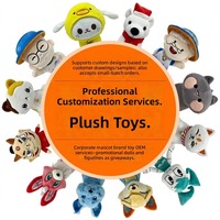 Porte-clés personnalisable en peluche OEM, rembourrage en coton PP, taille variée, anti-stress, tissu super doux, Halloween