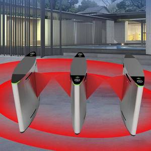 Fabriek Groothandel Automatisch Ontworpen Tourniquets Toegangscontrole Beveiliging Flap Barrière Met Qr Code Lezer - Product Image 3