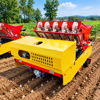 Planteuse d'ail de précision pour tracteur, machine à planter des graines d'ail avec espacement réglable