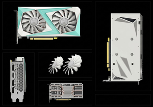Nouvelle Carte Graphique GeForce RTX 2060 Super 8 Go GDDR6 256 bits avec Alimentation 8 Broches et Ventilateur pour PC de Bureau Gaming Esports - Product Image 2