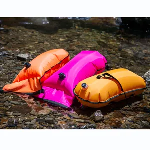 IPX6 Nylon Swimming Inflatable Bag PVC Safe Swimmer Buoy