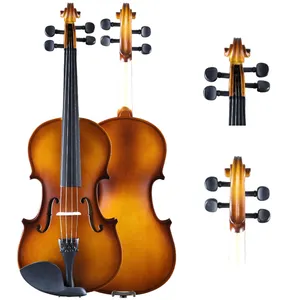 Trẻ Em Làm Bằng Tay Violin Sinh Viên Sử Dụng Tiểu Phong Cách Bass Gỗ Trẻ Em Violin