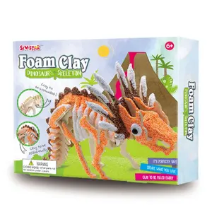 DIY пенополиуретановая глина-каркас динозавра, Набор декоративно-прикладного искусства для детей и взрослых
