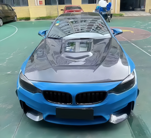 Kit de Carrocería con Cubierta de Motor Delantera de Fibra de Carbono para BMW M3 M4 F80 F82 F83 Estilo IMP; Cubierta de Motor Transparente - Product Image 5