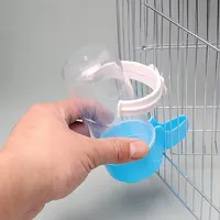 Mangeoire automatique pour oiseaux de 240 ml, à suspendre à la cage, distributeur d'eau pour cage à oiseaux de petite, moyenne et grande taille