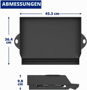 Ensemble de spatules et grattoirs universels en <span class=keywords><strong>fonte</strong></span> rectangulaires pour <span class=keywords><strong>plancha</strong></span>, émaillées en porcelaine, antiadhésives, pour <span class=keywords><strong>barbecue</strong></span>, poêle à griller, en plastique - Product Image 4