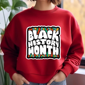 Nhà Máy Bán Buôn Tùy Chỉnh Sticker Logo In Ấn Lịch Sử Màu Đen Thiết Kế Dtf Truyền Nhiệt Thiết Kế Cho T Áo Sơ Mi Dtf In Ấn - Product Image 2