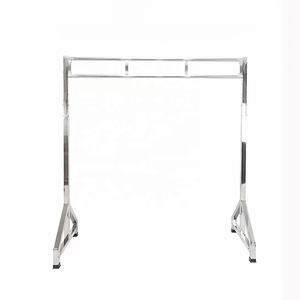 Manufacture Factory Metal Stainless Steel Meat Hanging <strong>Rack</strong> Frame Shelf Trolley Cart For Roasted Smoked Mutton Bacon Pork Beef - Product Image 1