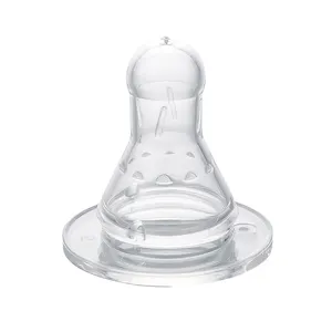 Cấp Thực Phẩm Bé Núm Vú Sữa Chai Bé Núm Vú Cho Ăn Silicone Núm Vú