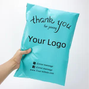 ZMY tas kemasan plastik Biodegradable dengan logo dicetak pengiriman pakaian amplop tas paket plastik