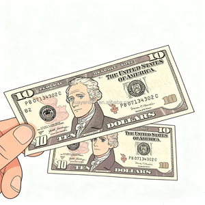 Bù đắp in ấn giấy tùy chỉnh đô la Prop tiền USA đô la ghi chú giấy mới lạ Movie tiền cho quảng cáo bên - Product Image 5