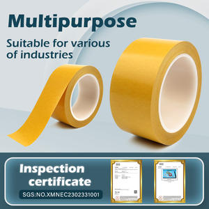 เทป PET สองหน้าใสทนอุณหภูมิสูงพร้อมกระดาษแก้วสีเหลืองเหมาะสำหรับการใช้งานที่ต้องการ - Product Image 4