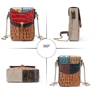 Boshiho - Funda de Piel Auténtica para Teléfono, Cartera, Bolso Pequeño para Teléfono Celular, Correa Cruzada, Bolso Bandolera para Mujer - Product Image 3