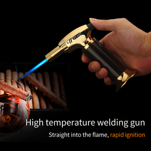 Briquet Torche de Haute Qualité pour Cigare, Cuisine Culinaire, Rechargeable au Gaz, Élégant et Flamme Jet Coupe-Vent - Product Image 4