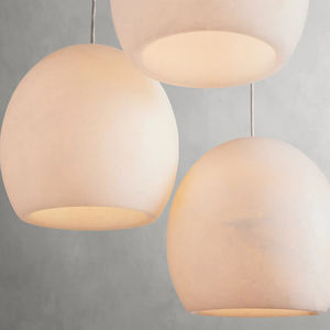 Lámpara de Araña Redonda de Alabastro de Lujo Moderno con Luces LED para Sala de Estar de Villa, Decoración de Techo Redonda, Lámparas Colgantes de Bola de Alabastro - Product Image 3