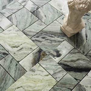 Carreaux <span class=keywords><strong>de</strong></span> mosaïque en marbre vert <span class=keywords><strong>de</strong></span> luxe, pierre naturelle, motif <span class=keywords><strong>Versailles</strong></span>, crédence murale, carrelage <span class=keywords><strong>de</strong></span> sol pour cuisine et salle <span class=keywords><strong>de</strong></span> bain, pour les grossistes - Product Image 3