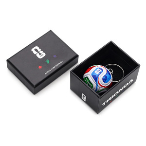 <strong>2026</strong> US-Canada-Mexico Football Match Ball Cute Plastic <strong>Keychain</strong> Flag Pendant Team Logo Gift Box - Product Image 2