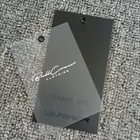 Etiquetas de vestuário de alta qualidade, preto, balanço de cartão, tags para pendurar e rótulos