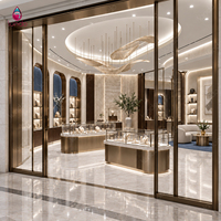 Vitrine à bijoux Sundo en promotion, mobilier sur mesure pour bijouterie, présentoir à bijoux, design 3D pour magasin de bijoux