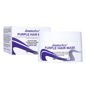 Masque capillaire professionnel <span class=keywords><strong>blond</strong></span> argenté, marque privée, sans sulfate, tonifiant violet, traitement capillaire pour cheveux dé<span class=keywords><strong>color</strong></span>és, OEM ODM personnalisé - Product Image 6