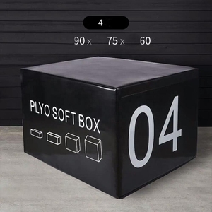 Caja <span class=keywords><strong>de</strong></span> <span class=keywords><strong>Salto</strong></span> Pliométrica <span class=keywords><strong>de</strong></span> Espuma, Equipo <span class=keywords><strong>de</strong></span> Gimnasio para Fitness, 4 en 1, Caja <span class=keywords><strong>de</strong></span> <span class=keywords><strong>Salto</strong></span> Negra, Caja <span class=keywords><strong>de</strong></span> <span class=keywords><strong>Salto</strong></span> Pliométrica <span class=keywords><strong>de</strong></span> Espuma Suave para <span class=keywords><strong>Crossfit</strong></span> - Product Image 4