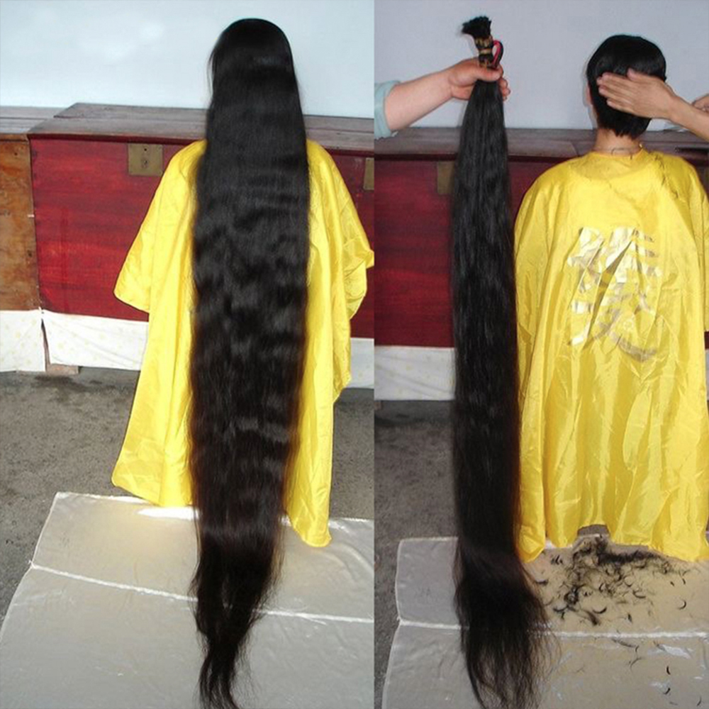 Bundel Rambut India Mentah Pabrik Rambut Guangzhou, Ekstensi Rambut Manusia 100 Murah, Vendor Rambut Mentah Rambut India Alami