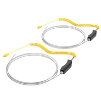 Sensor de Temperatura PT100 Personalizado, Termopar Tipo K Flexible para Fundición de Zinc y Aluminio