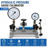 Stainless Steel Pressure Gauge Calibrator Pump 0-60MPa Hydraulic Pressure Tester for Industrial Instrument Calibration