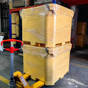 Dönel kalıp yuvarlak plastik yalıtımlı OEM özel deniz ürünleri kovaları kalıp - Product Image 5