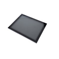 10.4 ''12.1'' 15 ''17'' 19 ''pouces écran de moniteur de grille industrielle tactile PC intégré mural avec trou de Dissipation thermique IP65
