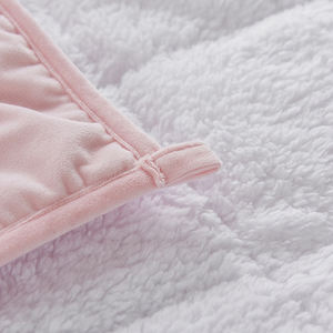 Couverture polaire sherpa en vison, tissu polaire anti-autisme, chauffant, saison d'hiver, lot de 2 pièces - Product Image 6